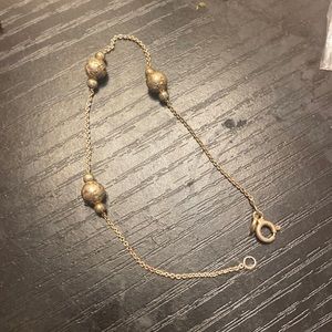 925 silver pearled bracelet